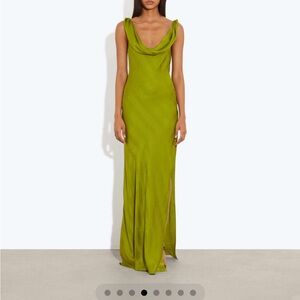 Rat & Boa Lime Green Maxi Dress